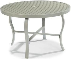 front view of the homestyles® Captiva Gray Outdoor Dining Table