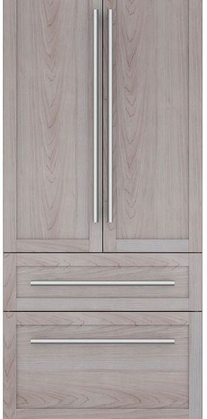 Thermador Freedom 36" Panel Ready Built In Counter Depth French Door Refrigerator