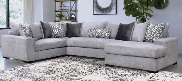 front view of the Noah 3 Piece Sectional