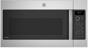 GE Profile 1.7 Cu. Ft. Stainless Steel Over the Range Microwave