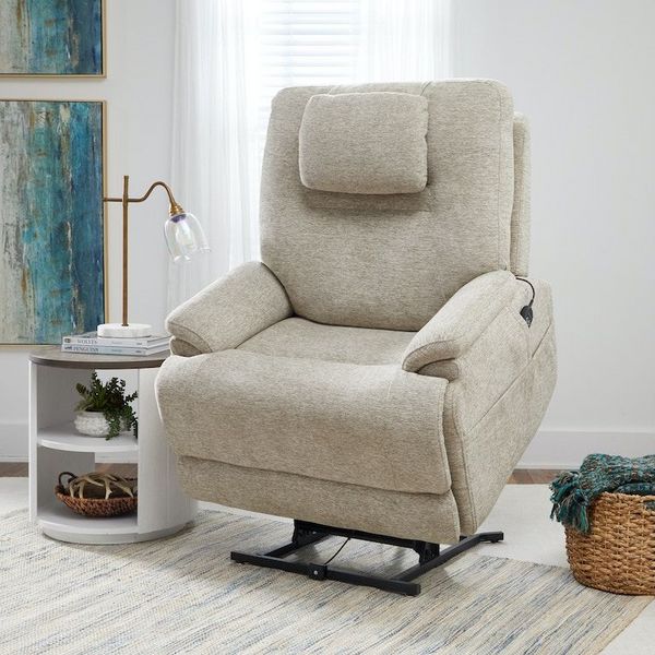 Flexsteel Zecliner M2+ Shell Power Power Lift and Sleep Recliner with Heat and Massage