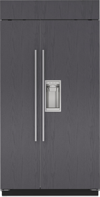 front view of a Sub-Zero® Classic Series 24.0 Cu. Ft. Panel Ready Side-by-Side Refrigerator