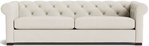Bassett-Furniture-Customizable-BenchMade-Jamestown-Sofa front view of the Bassett® Furniture Customizable BenchMade Jamestown Sofa