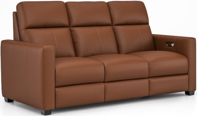 light brown leather couch