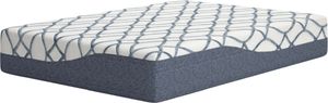 front view of the Sierra Sleep® By Ashley® Chime Elite 2.0 Foam Plush Tight Top Queen Mattress Bed in a Box