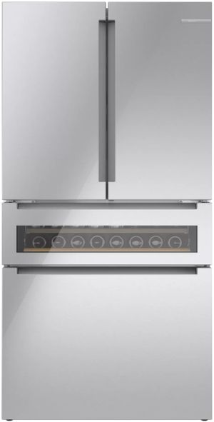 Bosch® 800 Series 20.5 Cu. Ft. Stainless Steel Counter Depth French Door Refrigerator
