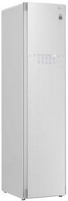 front left angled view of the LG Styler White Steam Clothing Care System