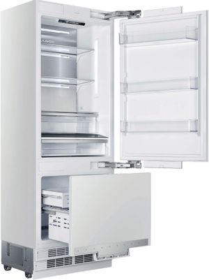 Fulgor Milano Distinto 16 Cu. Ft. Panel Ready Built In Bottom Freezer Refrigerator