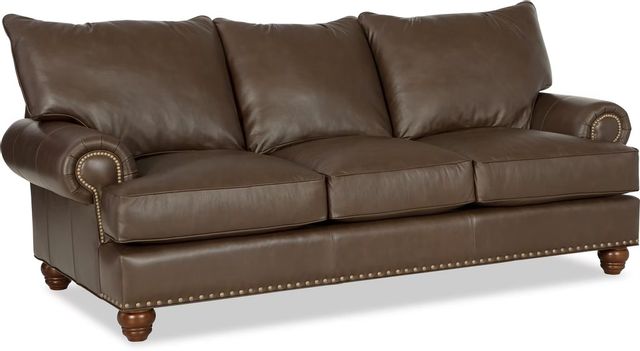 Craftmaster CM Leather Brown Sofa