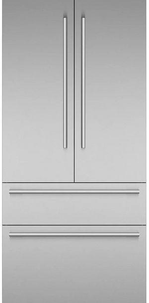 Thermador Freedom 36'' Masterpiece Stainless Steel Built-in Counter Depth French Door Freezer