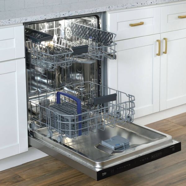 Beko 24" Fingerprint Free Stainless Steel Built In Dishwasher