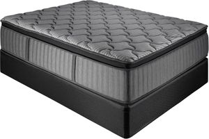 front view of the Restonic Juliet Hybrid Pillow Top Queen Mattress
