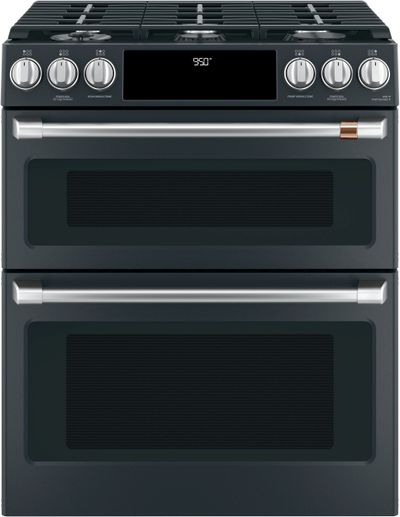 Cafe Matte Black Dual Fuel Range