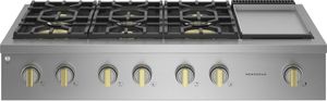 Monogram® Statement Collection 48" Stainless Steel Gas Rangetop