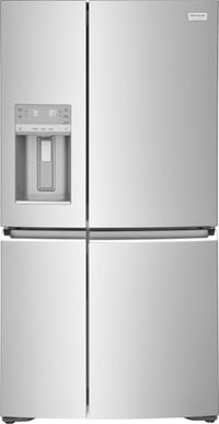 front view of the Frigidaire Gallery® 21.5 Cu. Ft. Smudge-Proof® Stainless Steel Counter Depth French DoorRefrigerator
