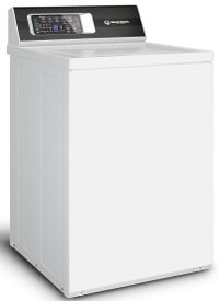 front view of the Speed Queen® TR7 3.2 Cu. Ft. White Top Load Washer