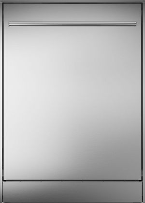 ASKO Logic Series 25" Stainless Steel Top Control Built-In Dishwasher door closed