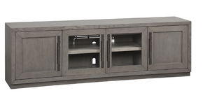 front view of the Crisci 76" Media Console