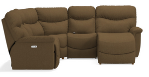front view of the La-Z-Boy® James 5-Piece Sectional