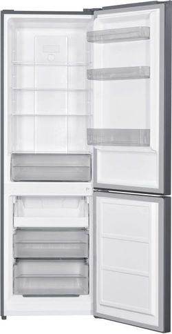 Danby® 10.3 Cu. Ft. Stainless Steel Counter Depth Bottom Mount Refrigerator open