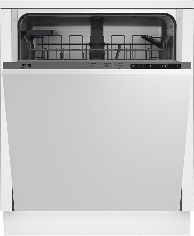 White panel ready Beko dishwasher