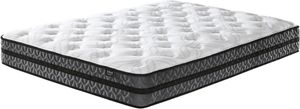 view of the Sierra Sleep® by Ashley® 10" Hybrid Medium Tight Top Queen Mattress in a Box