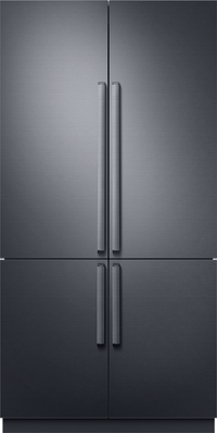 front view of the Dacor® Contemporary 23.5 Cu. Ft. Panel Ready Four Door French Door Refrigerator