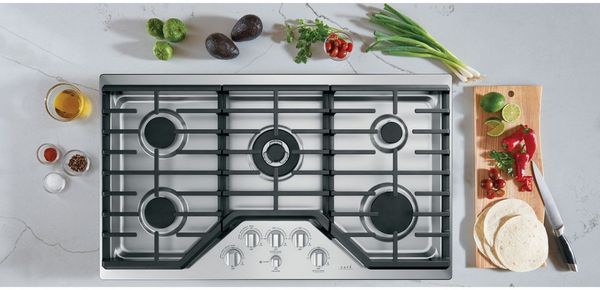 Café 36" Stainless Steel Gas Cooktop