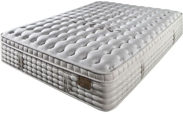 King Koil Natural Almond Wrapped Coil Firm Euro Top Queen Mattress