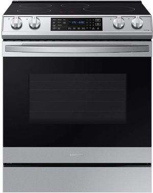 Samsung 30" Fingerprint Resistant Stainless Steel Slide In Induction Range