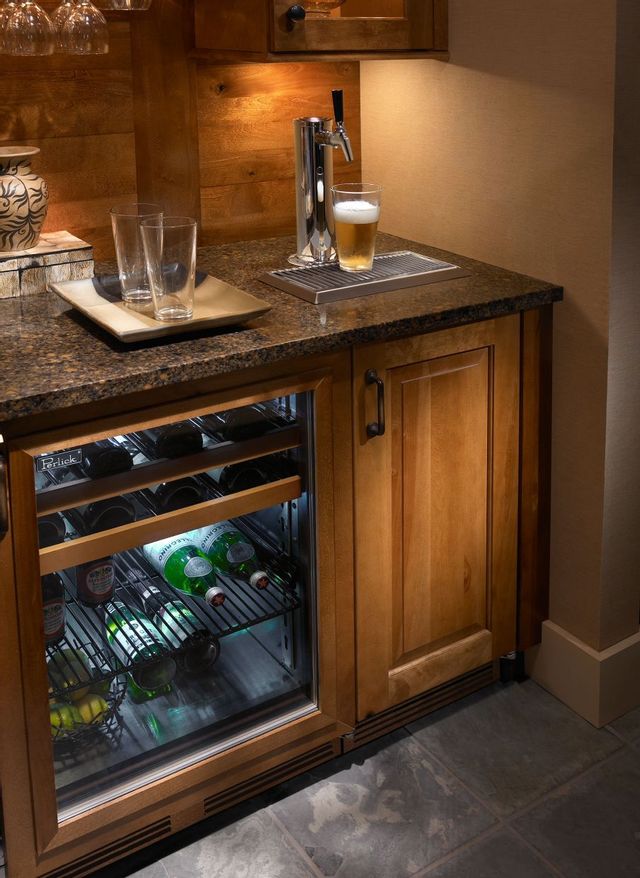 Perlick® Signature Series 2.8 Cu. Ft. Panel Ready Outdoor Kegerator