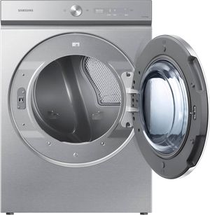 Samsung Bespoke 8900 Series 7.6 Cu. Ft. Silver Steel Front Load Electric Dryer