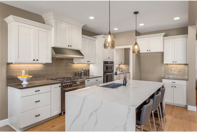 traditional kitchen with broan range hood