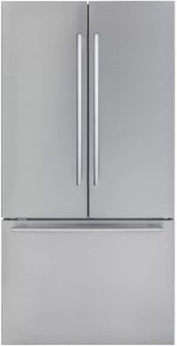 front view of the Thermador® Masterpiece® 20.8 Cu. Ft. Stainless Steel French Door Refrigerator
