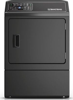 Speed Queen DF7 7.0 Cu. Ft. Matte Black Front Load Electric Dryer