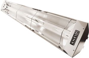front view of the Lynx® 61" Stainless Steel Dual Element Electric Heater