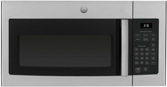GE® 1.6 Cu. Ft. Stainless Steel Over The Range Microwave