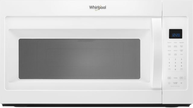 Whirlpool white microwave