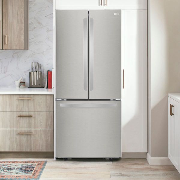 LG 30 in. 21.8 Cu. Ft. Stainless Steel French Door Refrigerator