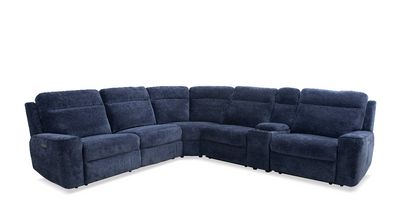 front view of the Ocean 6 Piece Power Sectional