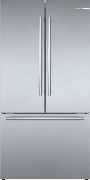 Bosch® 800 Series 20.8 Cu. Ft. Stainless Steel Counter Depth French Door Refrigerator