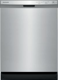 front view of the Frigidaire® 24" Stainless Steel Built In Dishwasher