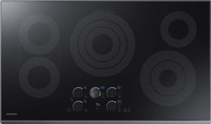Samsung 36" Fingerprint Resistant Matte Black Stainless Steel Electric Cooktop