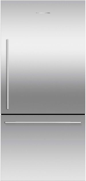 Fisher & Paykel Series 7 17.1 Cu. Ft. Stainless Steel Bottom Freezer Refrigerator 