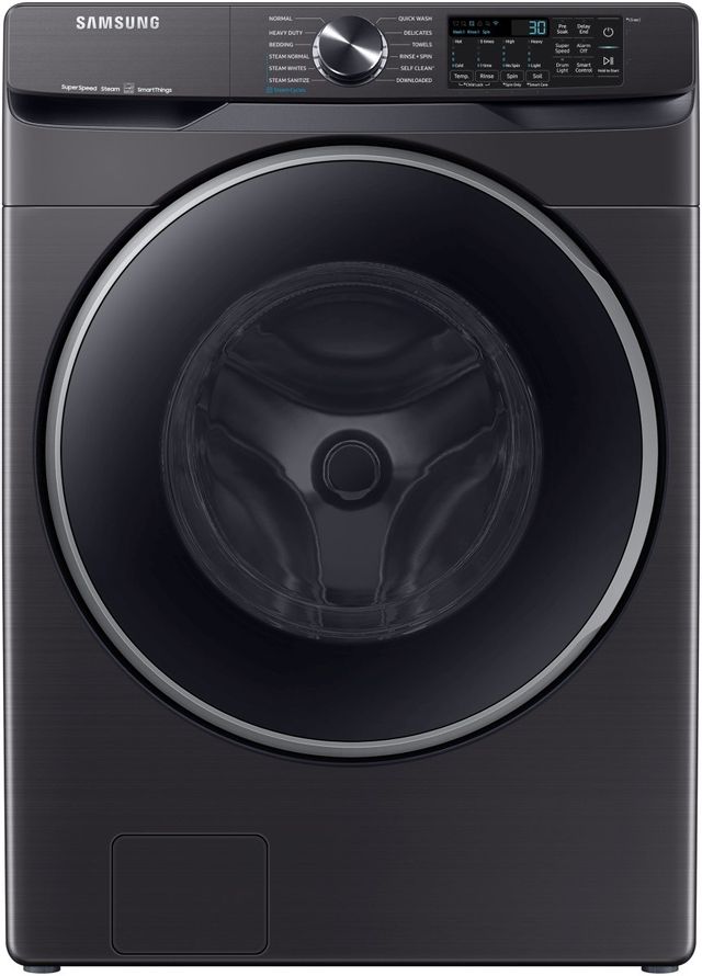 Samsung 5.0 Cu. Ft. Brushed Black Front Load Washer product image
