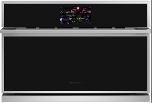 front view of the Monogram Minimalist 30" Stainless Steel Electric Speed Oven