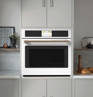 Café Professional Series 30" Matte White Electric Single Wall Oven