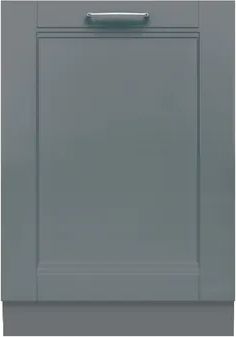 front view of the Thermador® Emerald® 24" Custom Panel Ready Built In Dishwasher