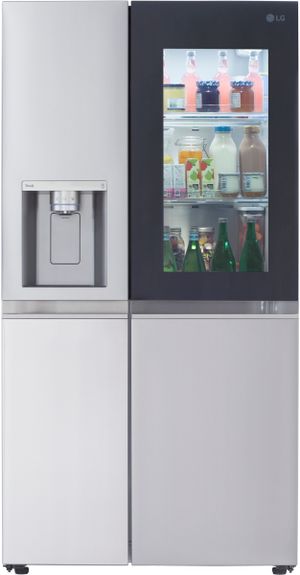 LG 27.1 Cu. Ft. PrintProof Stainless Steel Side-by-Side Refrigerator