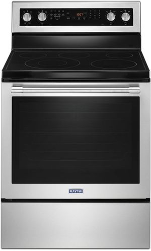 Maytag® 30" Fingerprint Resistant Stainless Steel Freestanding Electric Range